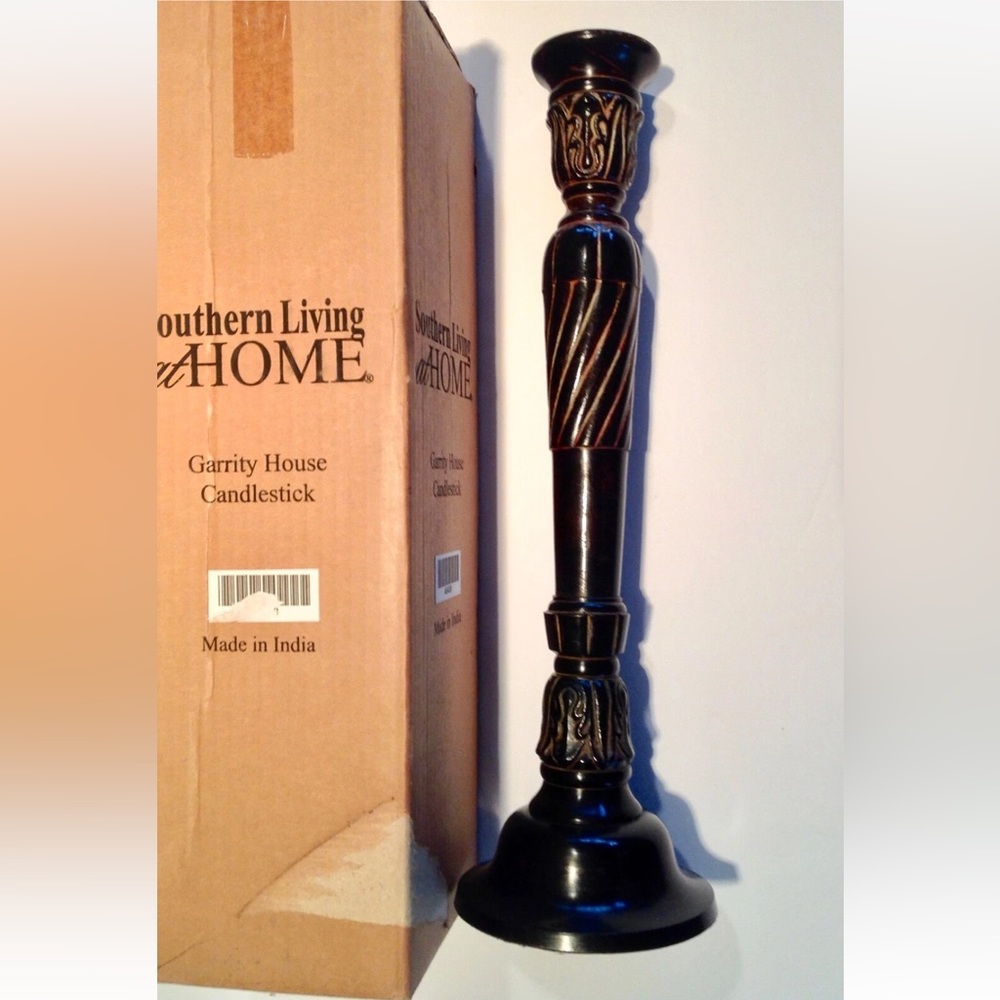 NEW Southern Living at Home Garrity House Solid Brass Candlestick